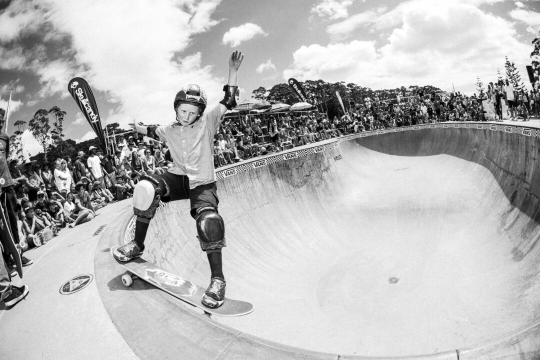 Liam Hayes, frontside Smith grind. Photo by David Read