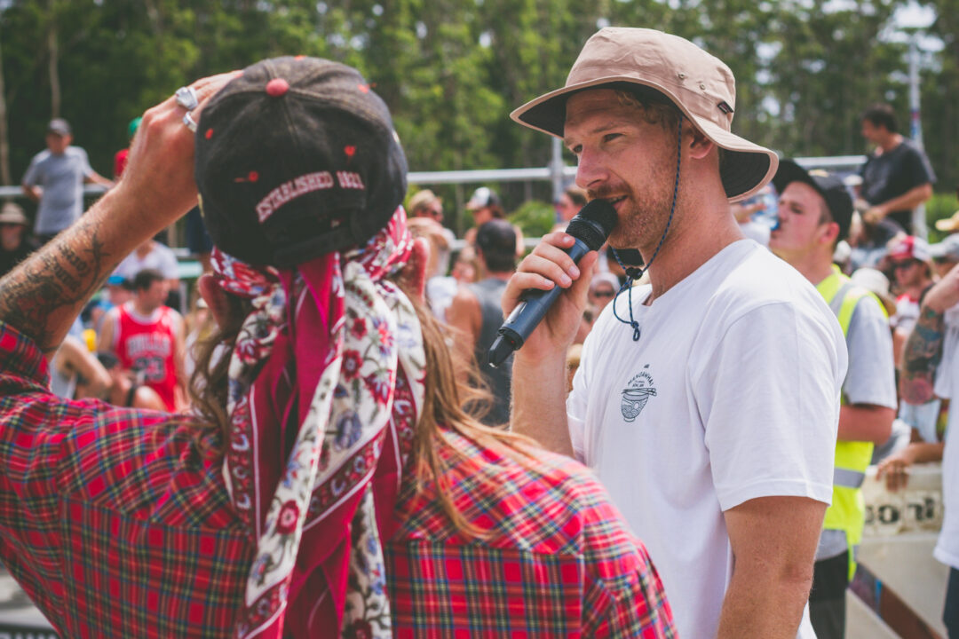 MCs. Photo by Connor Hill