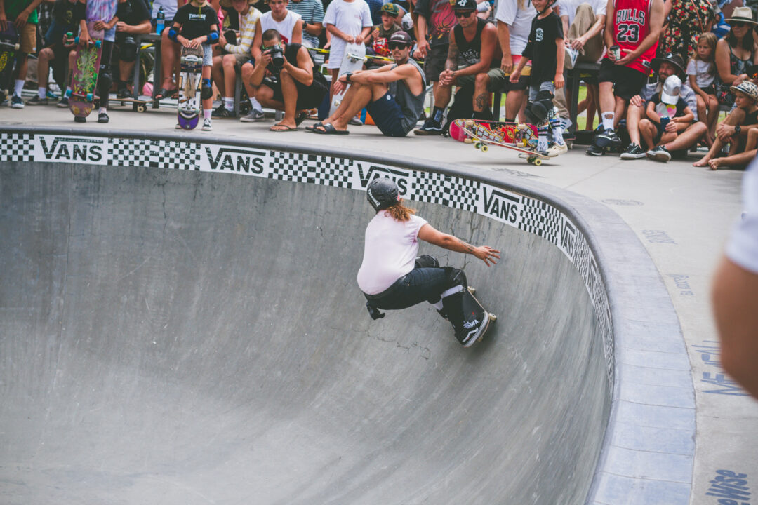 Georgina in the bends. Photo by Connor Hill