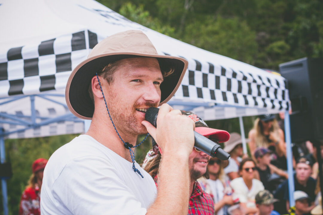 Jesse P, taking care of business. Photo by Connor Hill