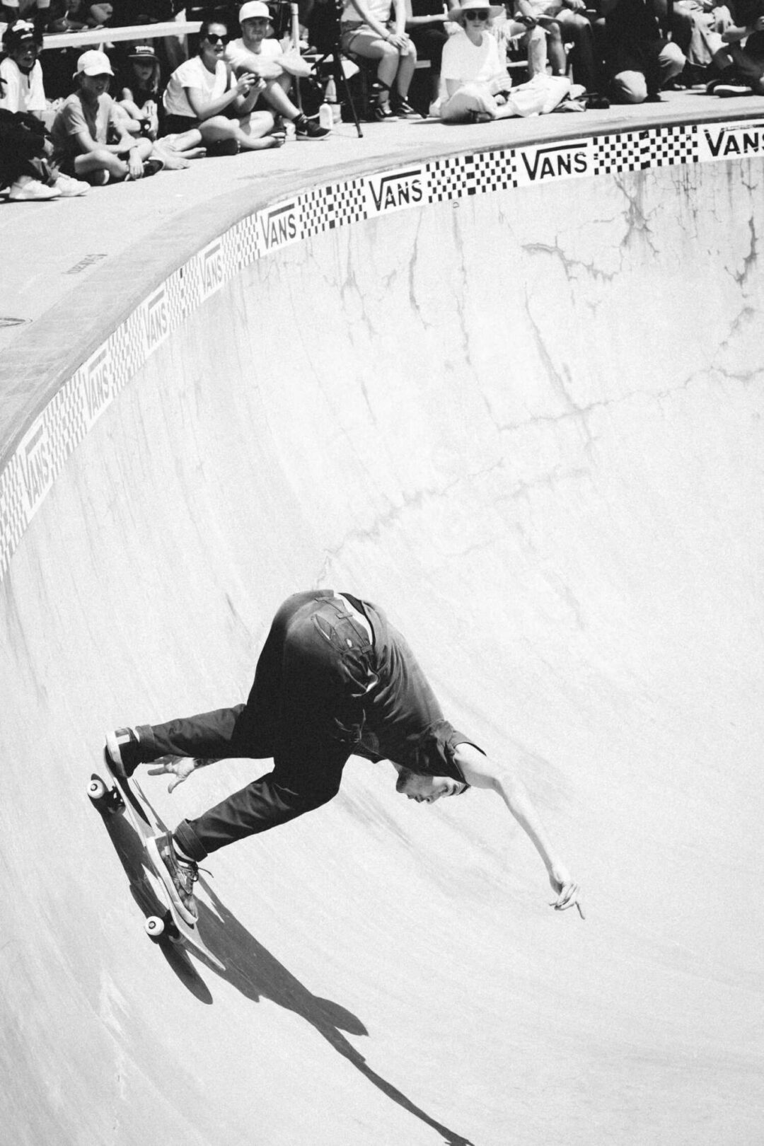 Owen Watkins in control of the bowl. Photo by Connor Hill