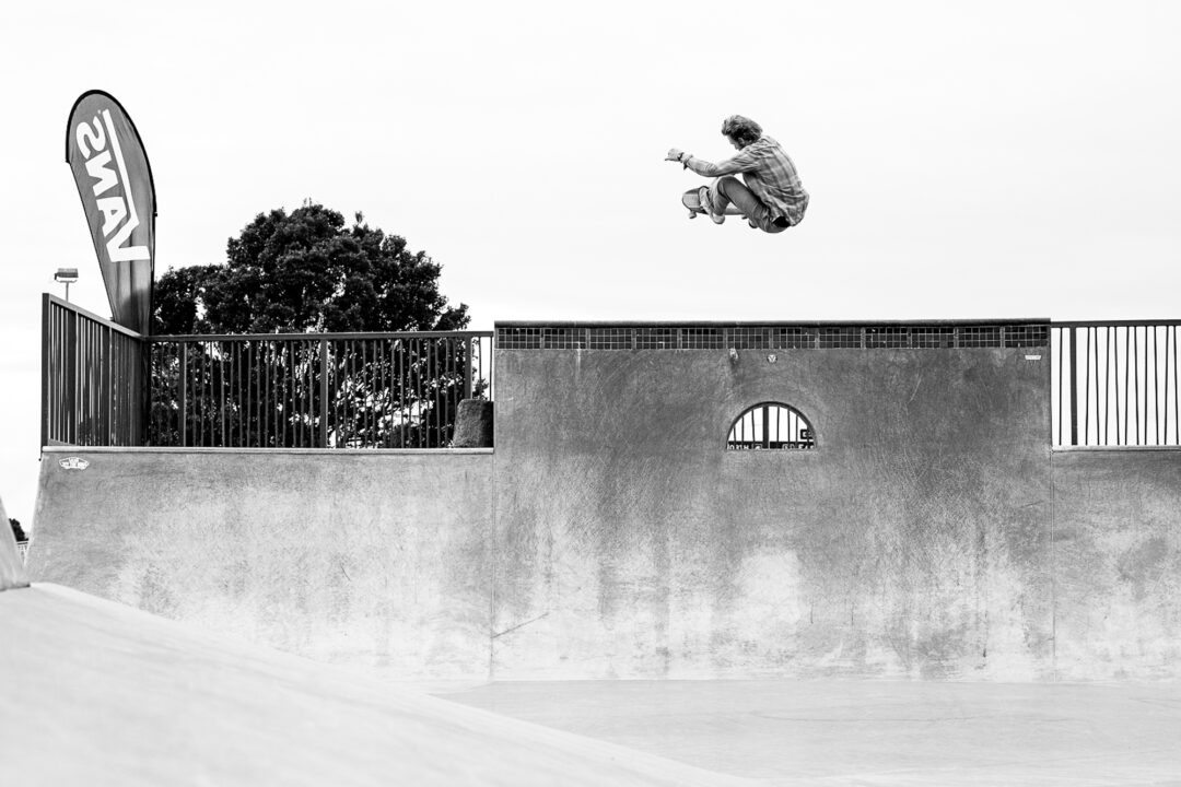 Mikey blasting.