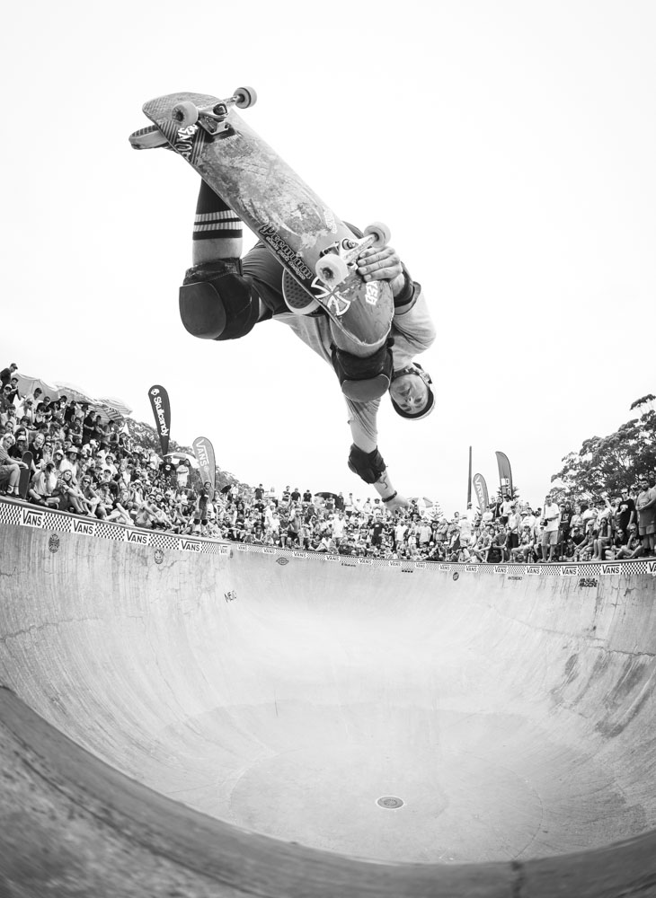 Leigh Mackenzie, backside air.