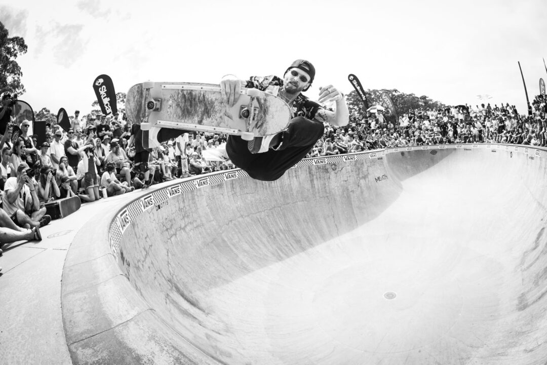 Mike Bancroft, frontside air.