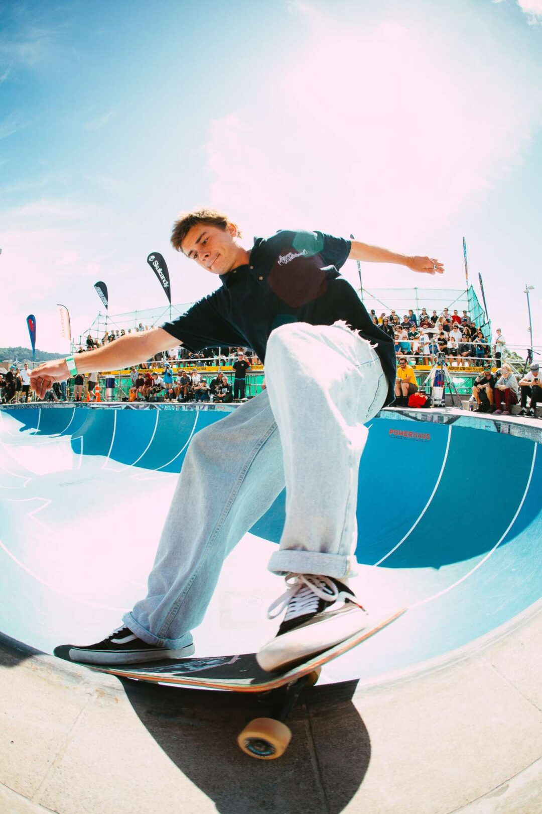 Jacob Robinson, Smith grind.
