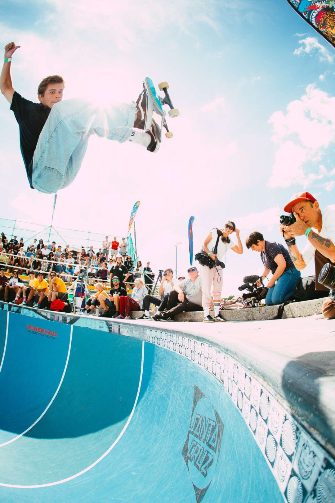 Jacob Robinson, frontside air.