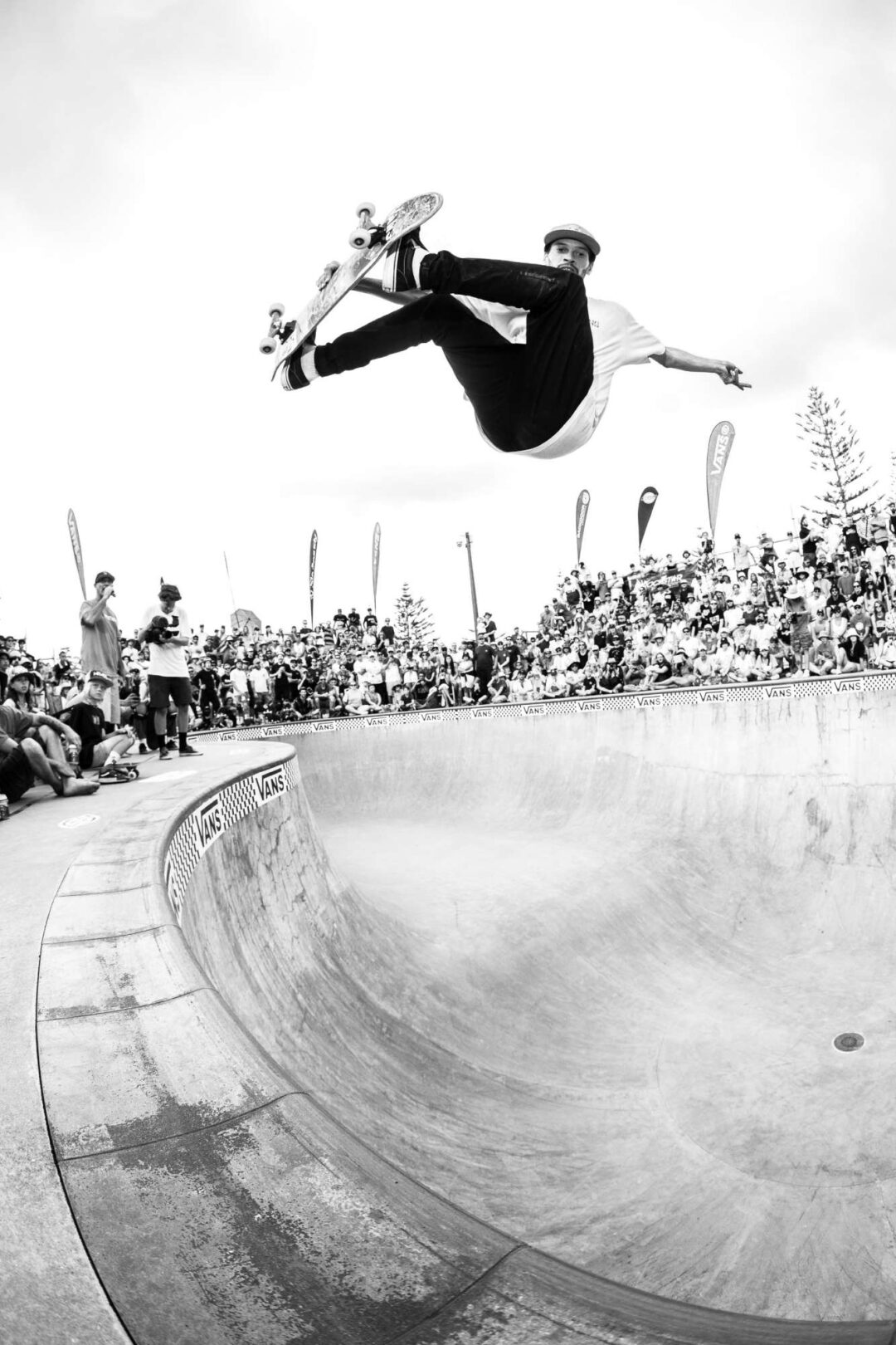Bowman Hansen, frontside air. Photo by David Read.