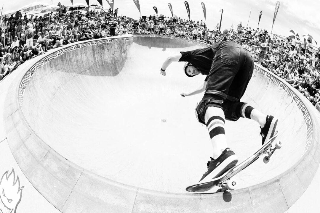 Chris Curran, backside nosegrind. Photo by David Read.