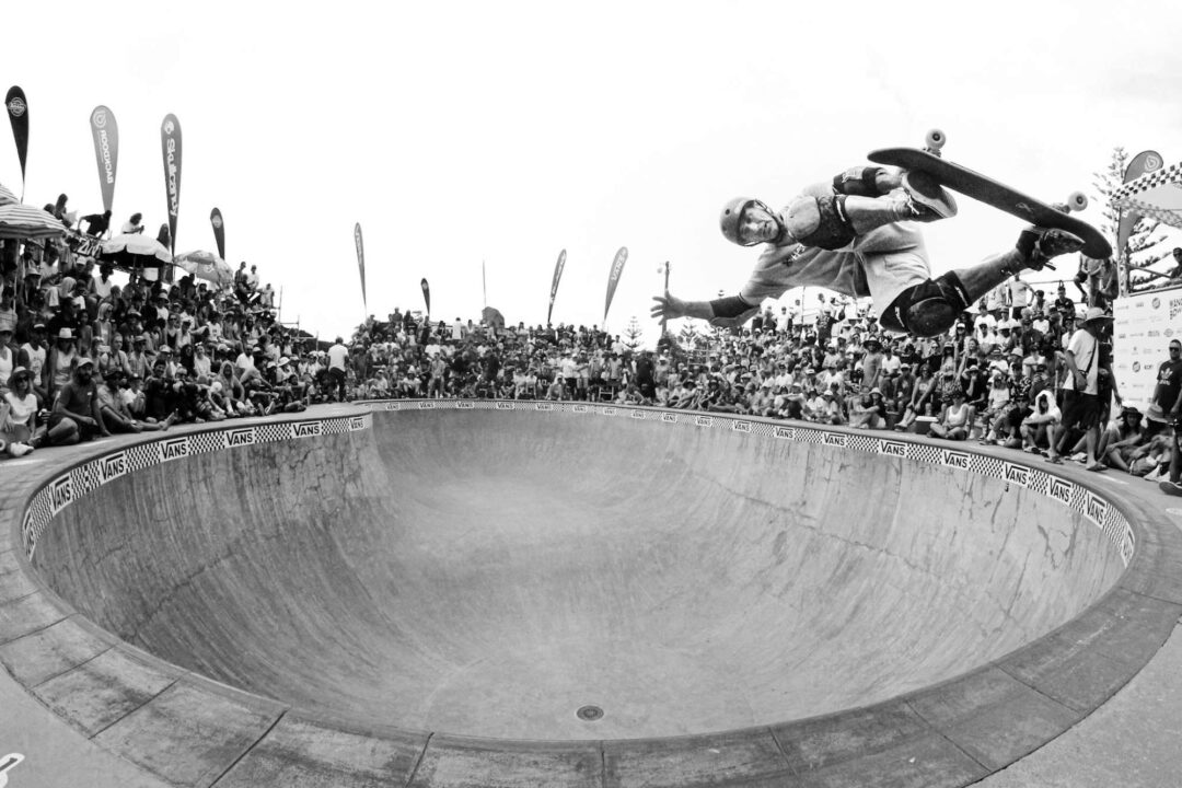 Dave Crabb, backside air. Photo by Alice Cassidy.