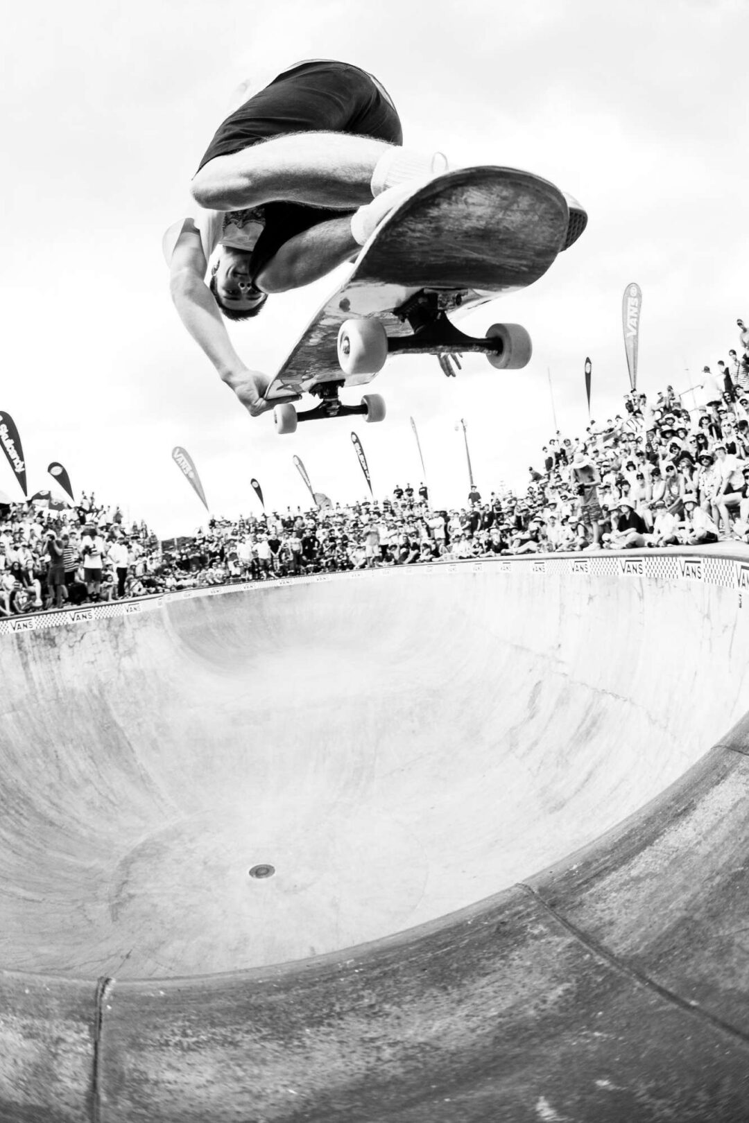 Jakob Robinson, saran wrap body jar. Photo by David Read.