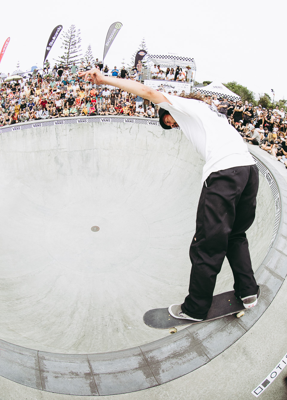 Bowman Hansen, backside Smith grind.
