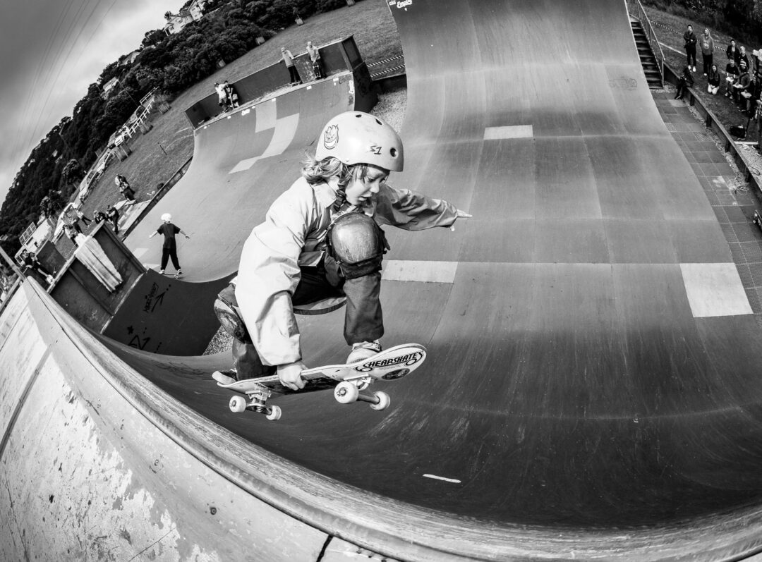 Jake Harris, frontside air.