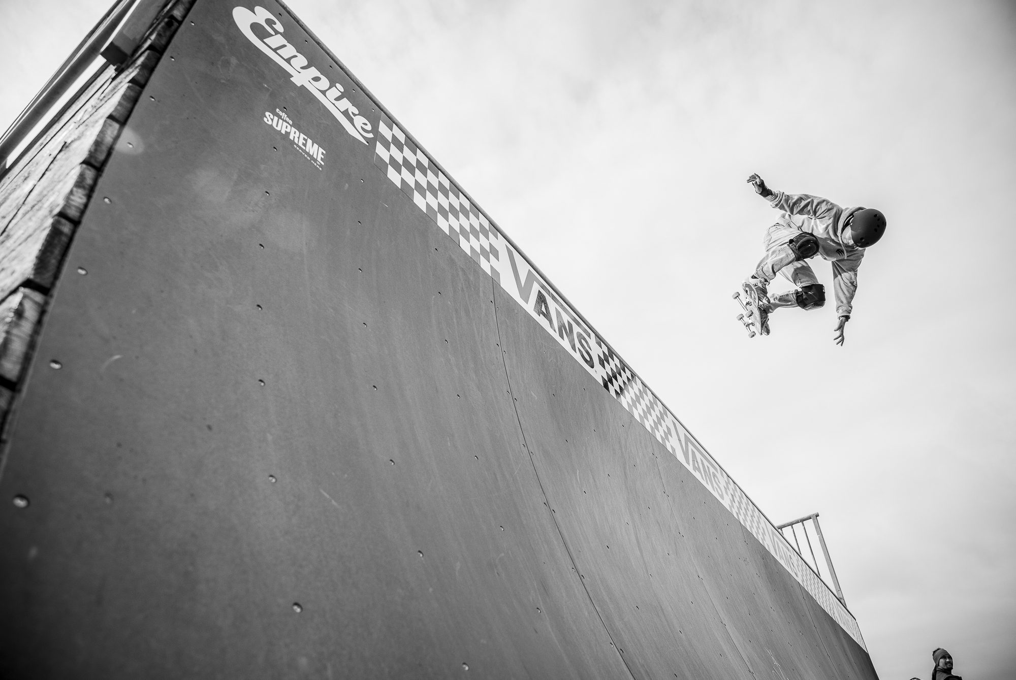 Louis Newman, alley-oop backside ollie.