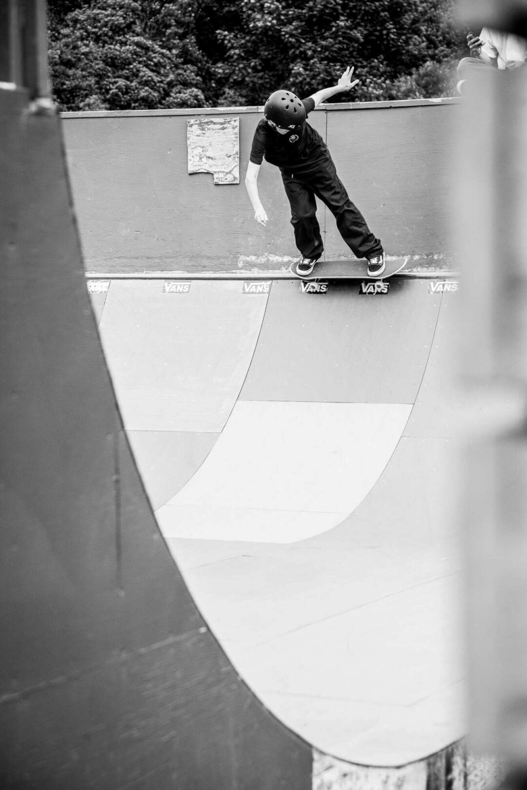 Flea, 50-50 to fakie.