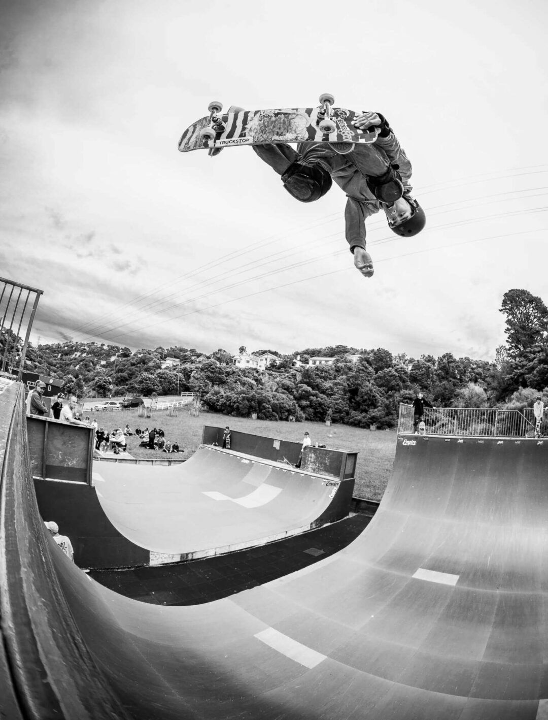 Louis, alley-oop backside air.
