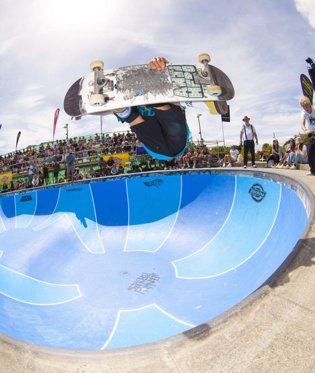 Month Graham, frontside air.