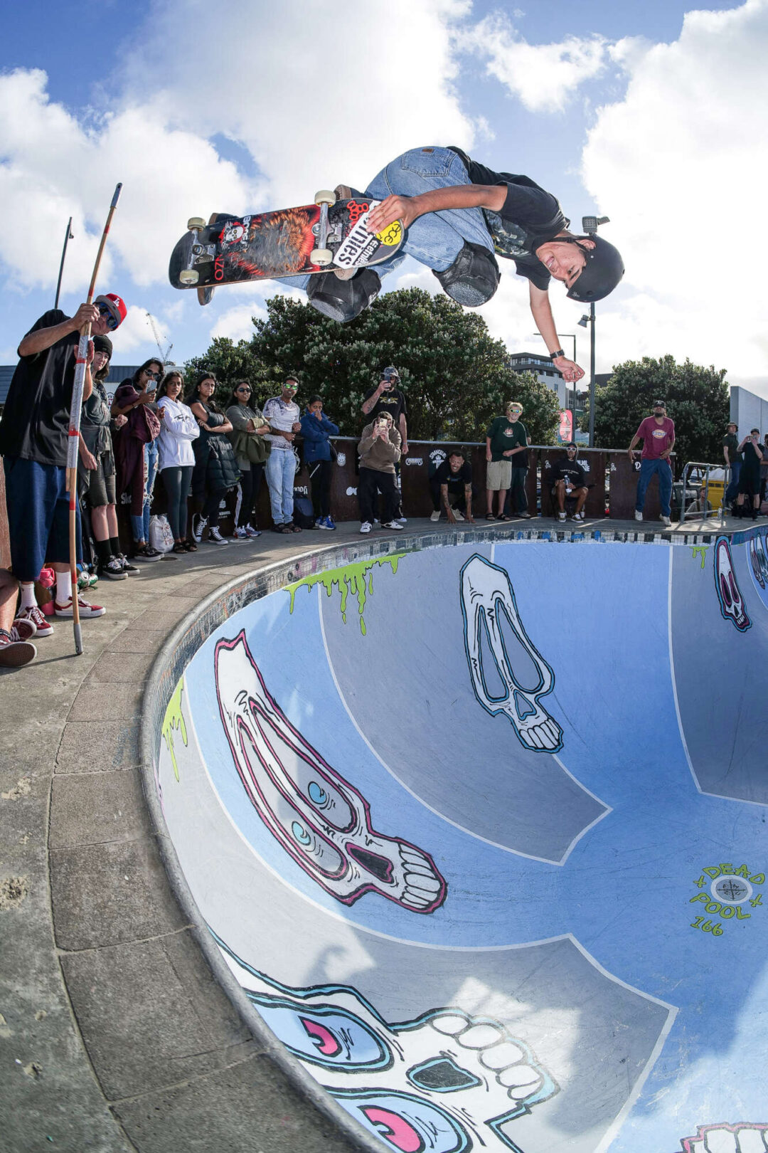 Louis Newman, backside air. Photo by Craig Harris.