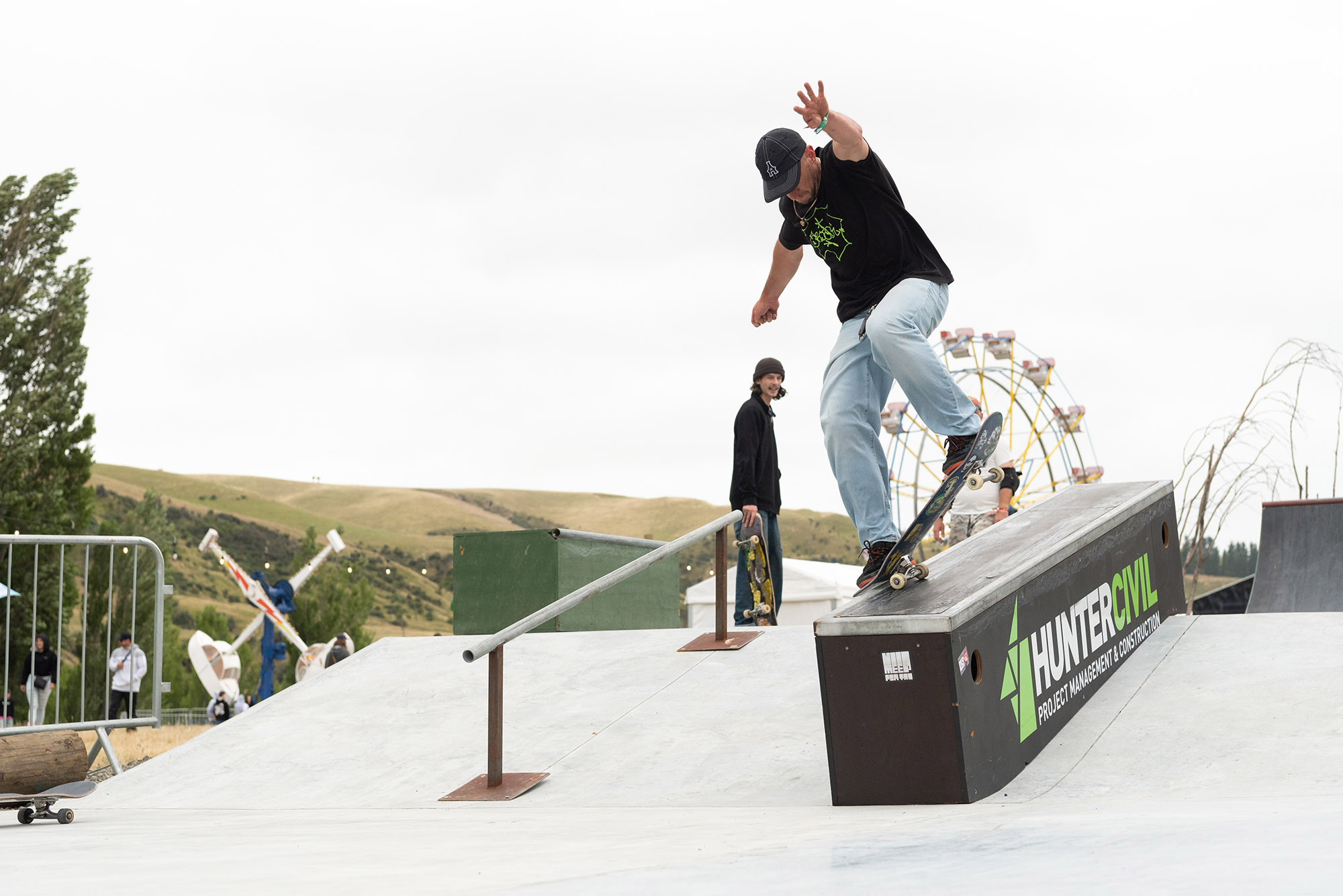 James Kingston backside bluntslide. Photo by Mitchell Clark.