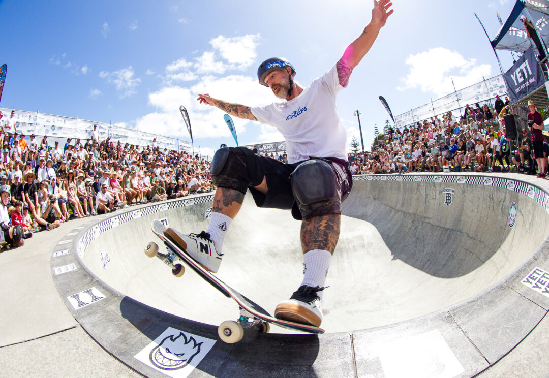 Stephen Nickolls, frontside five-0 grind.
