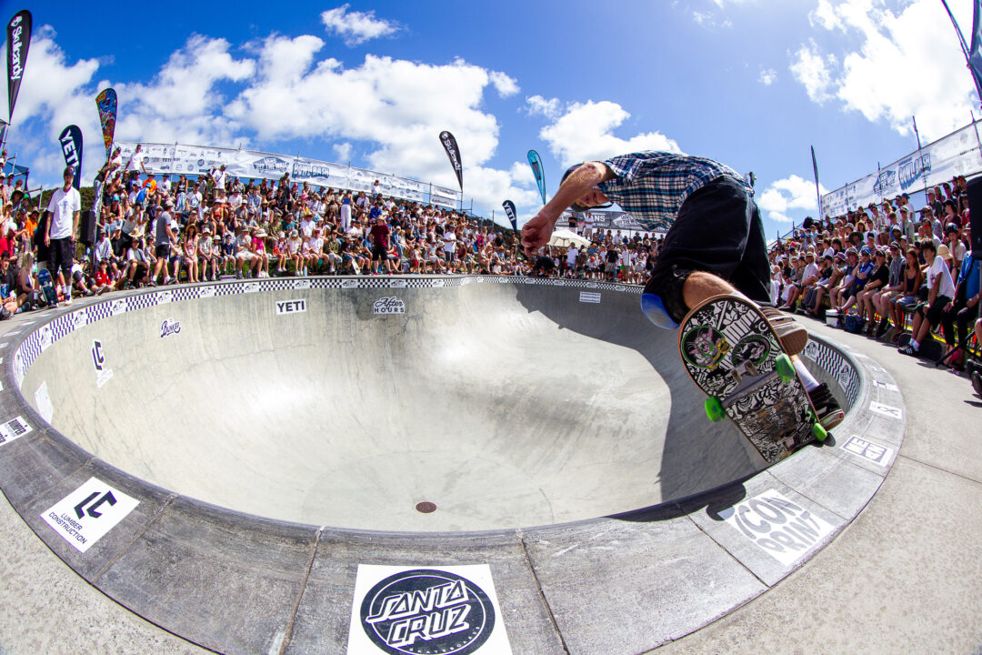 Von Griffin, backside five-0 grind.
