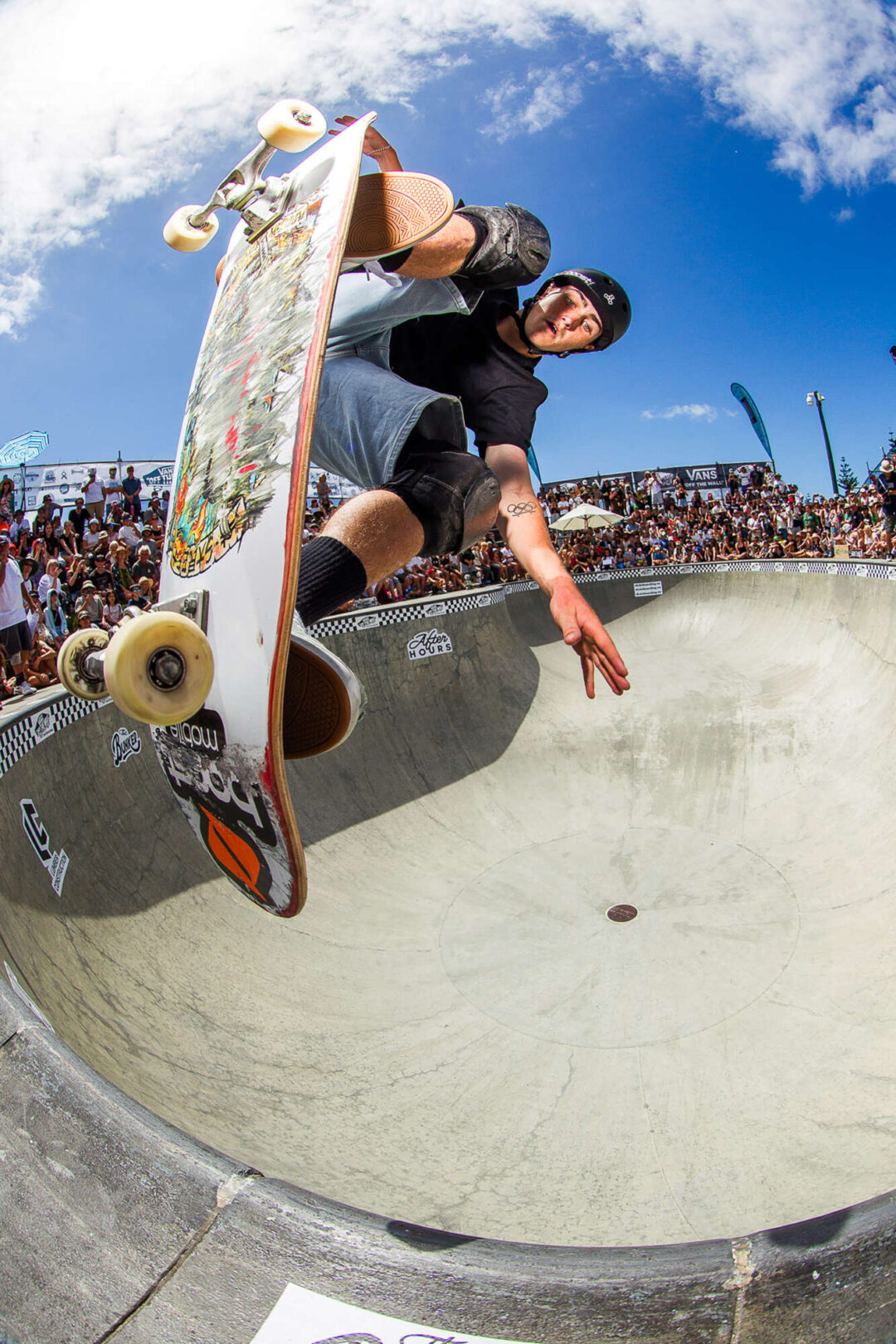 Keefer Wilson, switch ollie to fakie.