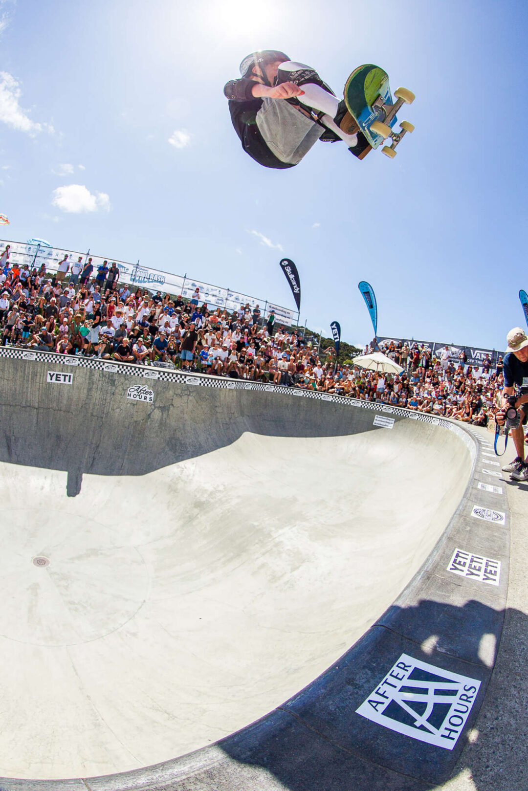 Hudson Walker, tailgrab 540.