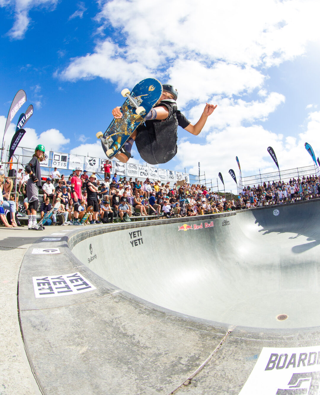 Hayden Collins, frontside air.