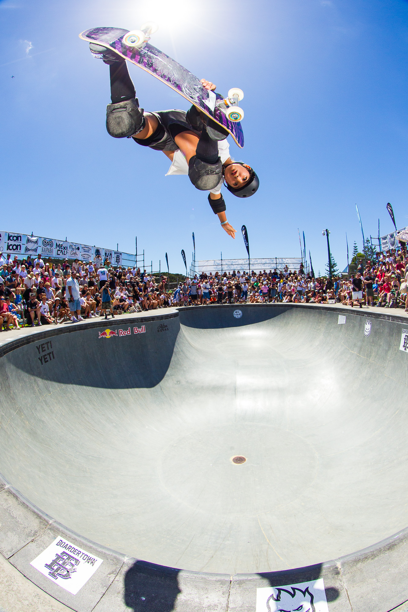 Mia Kretser, backside air.