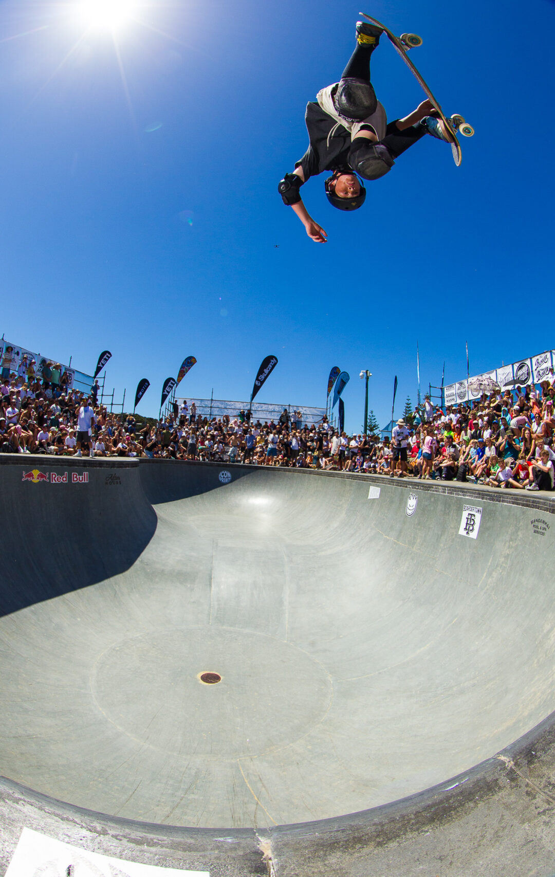 Hudson Walker, backside air.