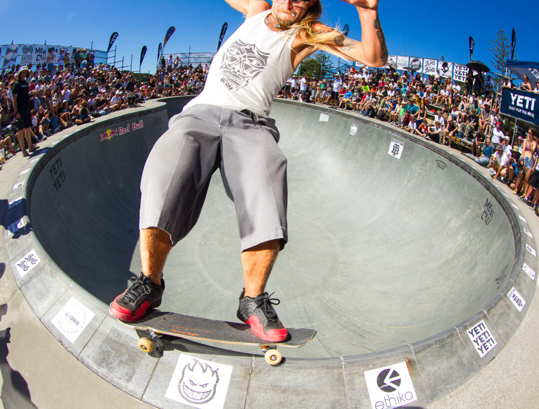 Noah Winningham, alley-oop frontside 50-50.