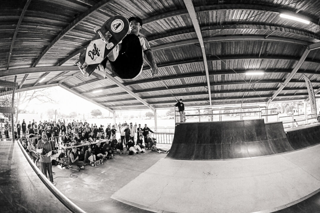 Lenard Tejada, frontside ollie.