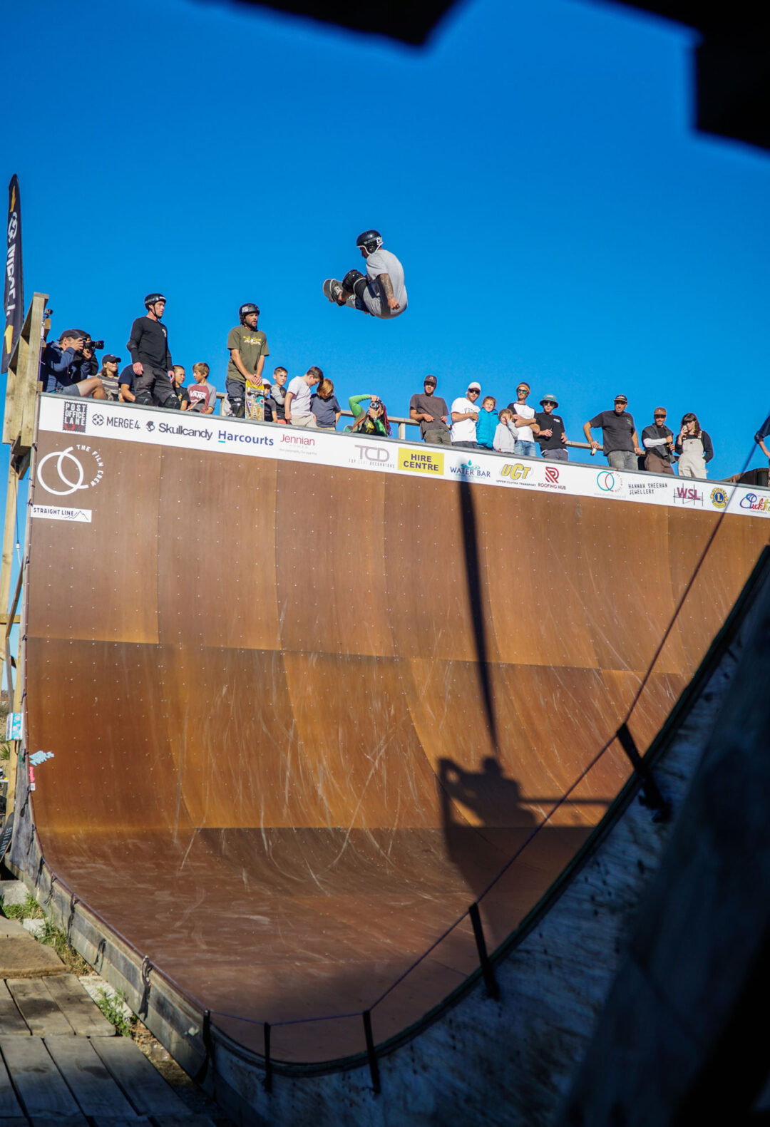 Cale Tolley, frontside air.