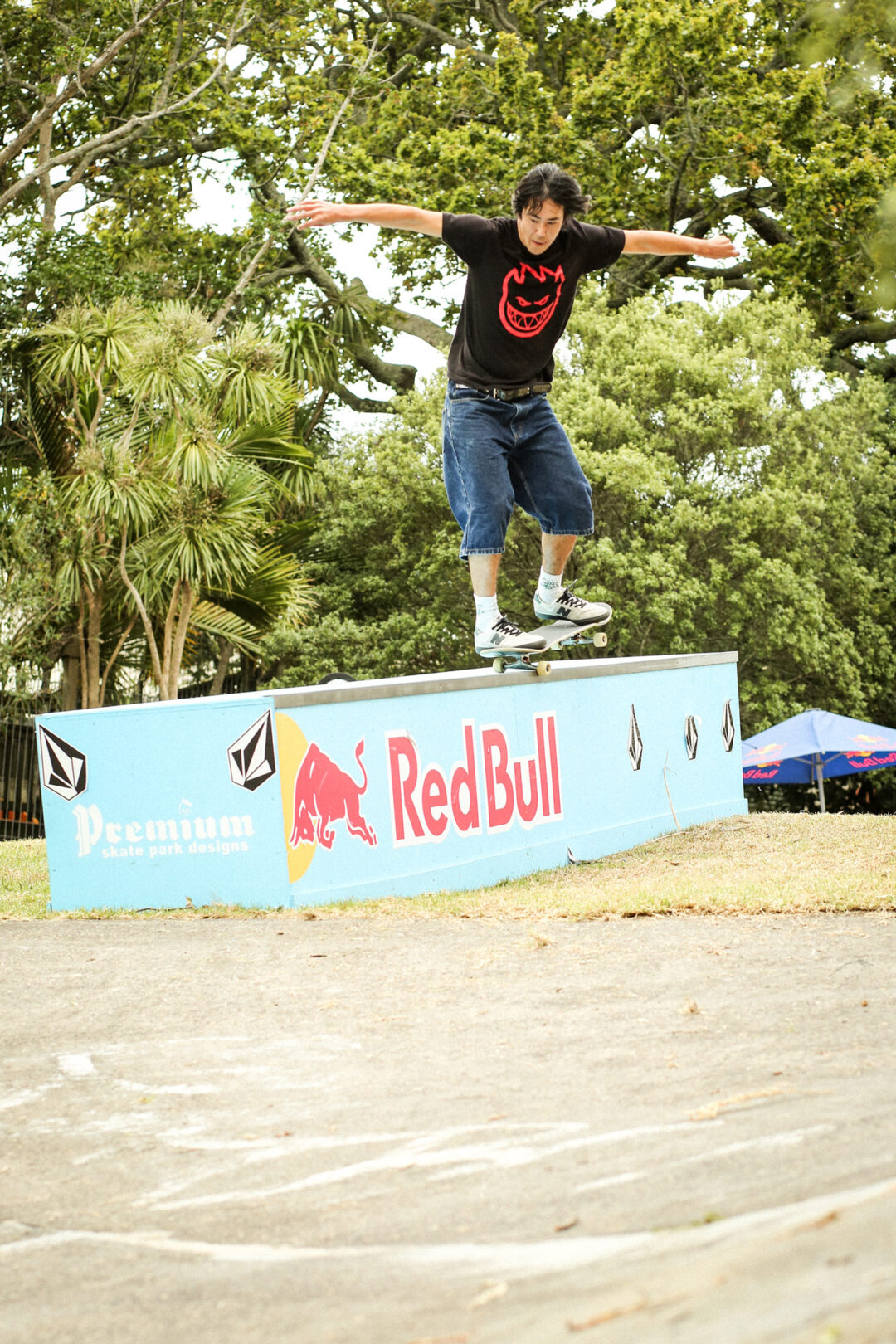 Cato Dobbs, backside nosegrind at the Tole Super Bowl 2025. Photo by Connor Hill.