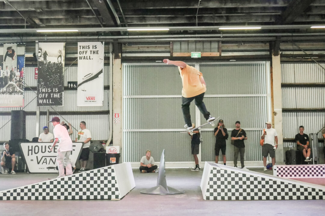 Chase Collins, backside 360. Photo by Ben McCrossan