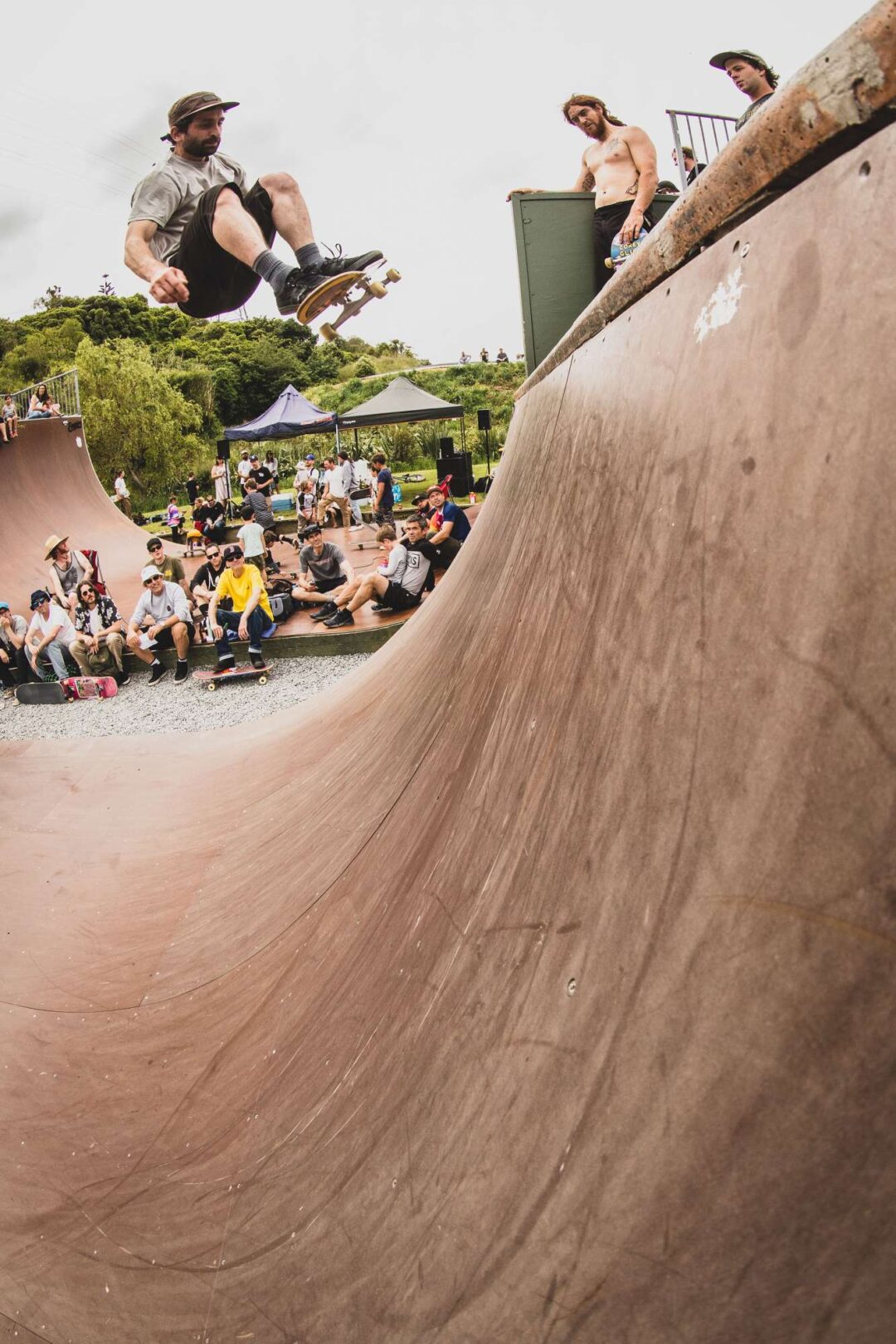 Diego Casal, frontside ollie.