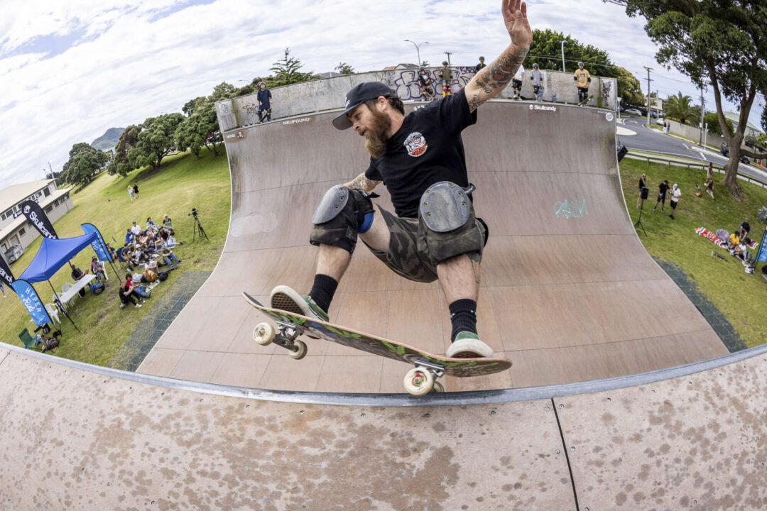 Kadin Elliott, frontside five-0 grind.