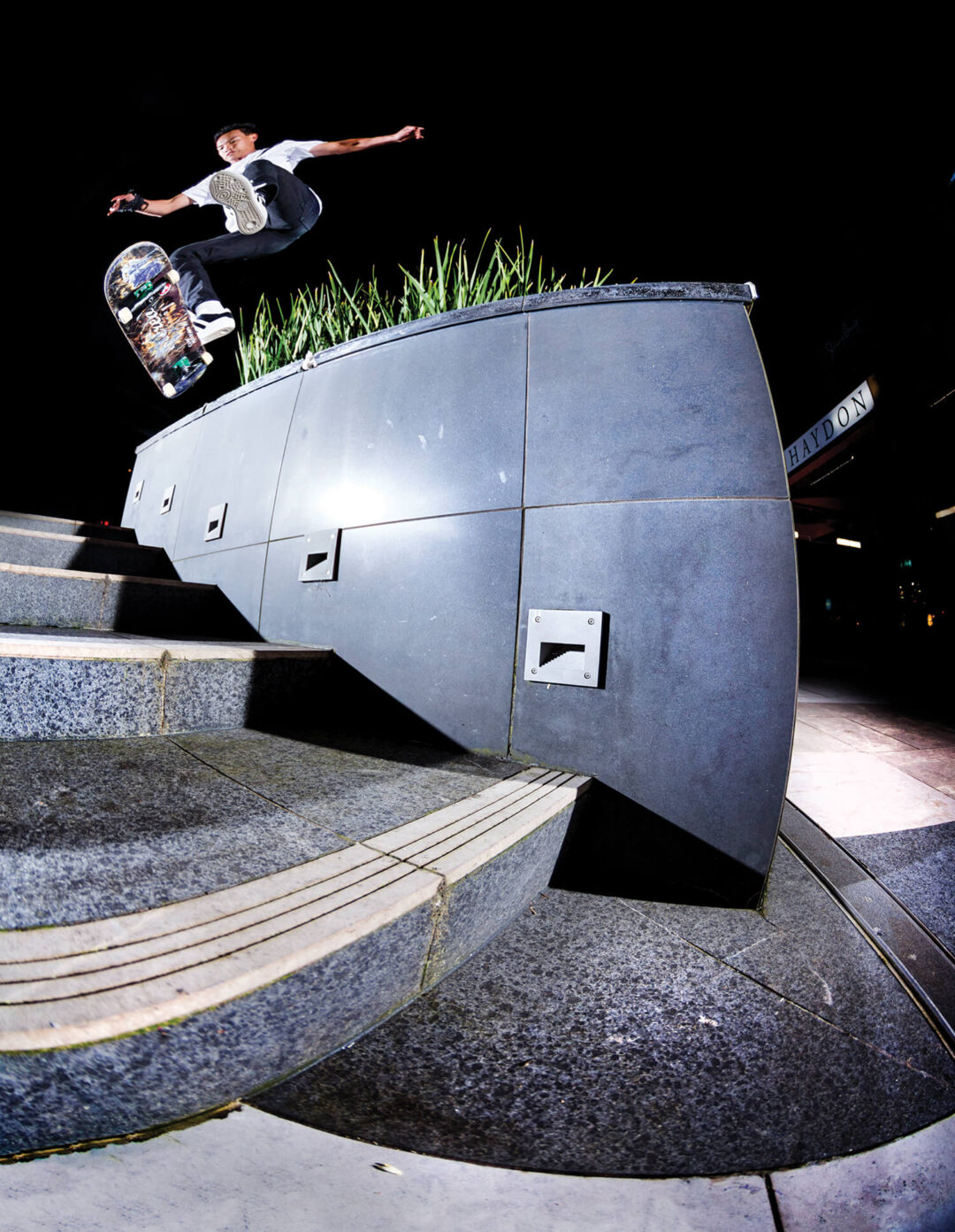 Kickflip backside tailslide, Auckland.