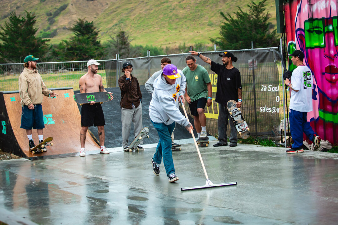 Game of Skate in the rain anyone? Photo by Natasha Grego.