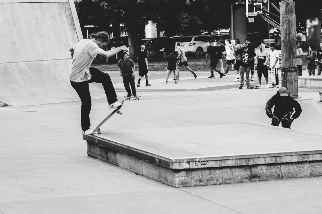 Jake Hayes, frontside bluntslide.