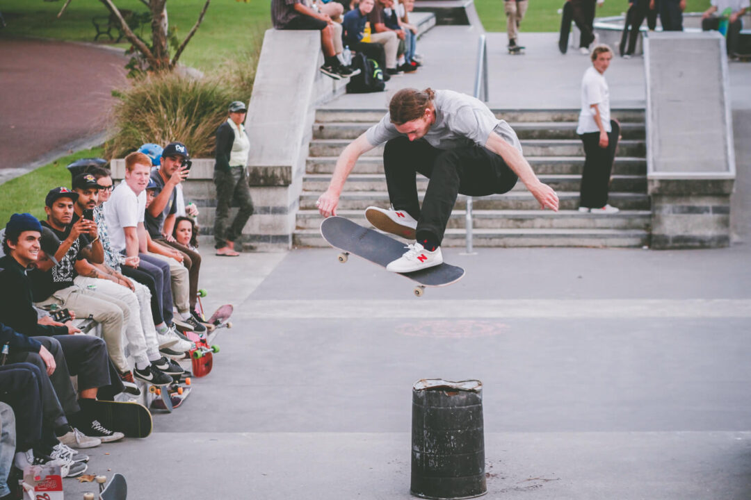 Jake Hayes, 360 flip.