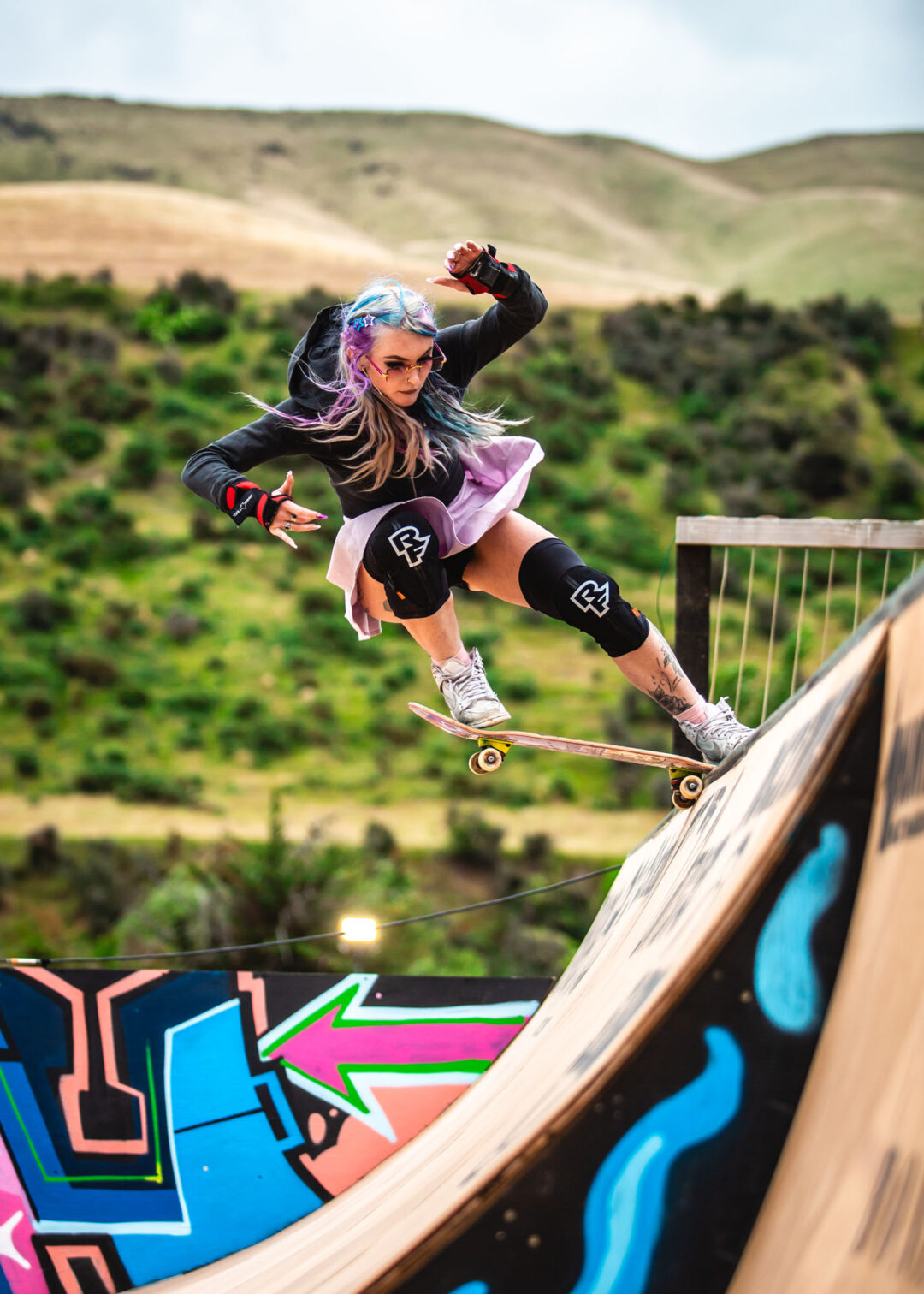 Rose Jenkins, tail stall. Photo by Natasha Grego.