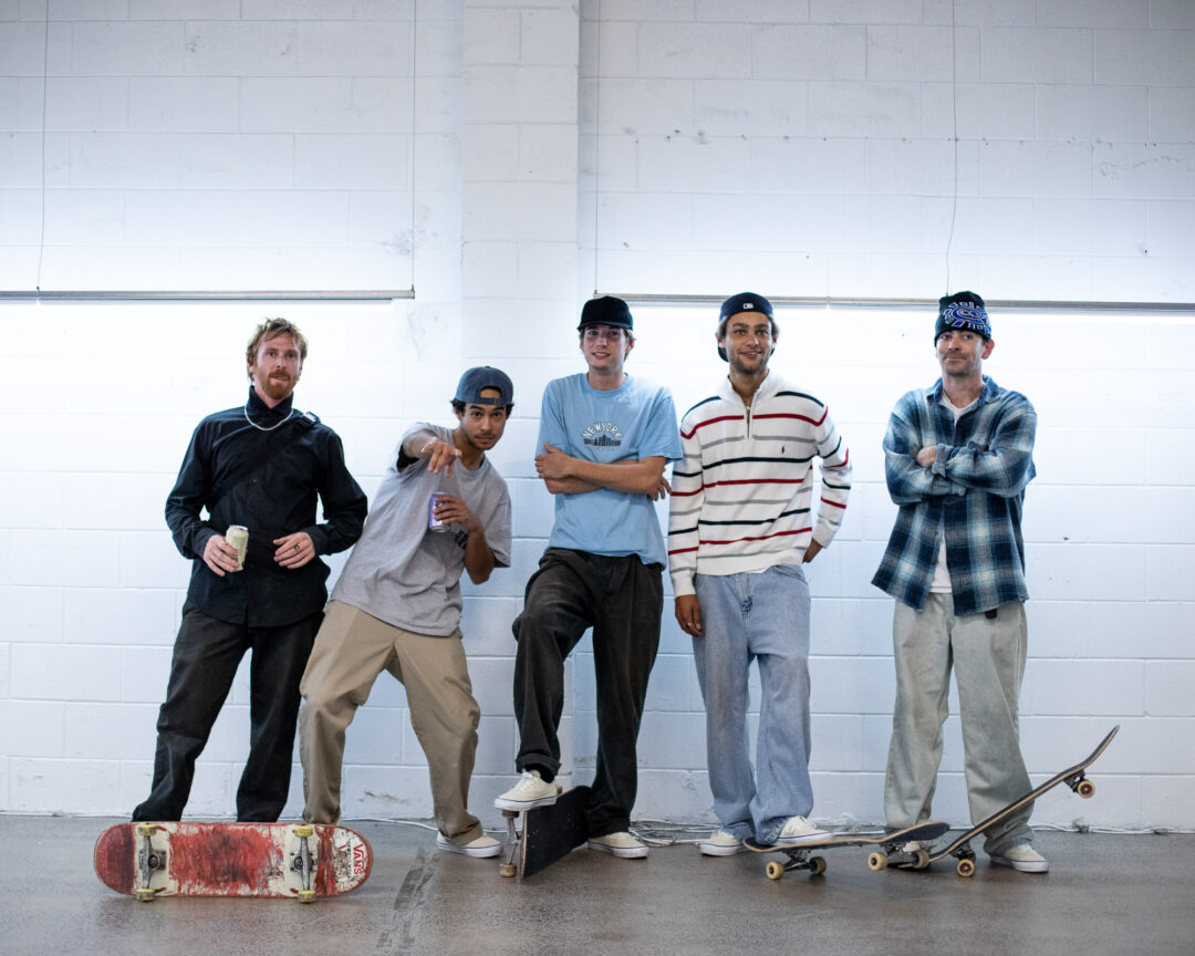 Mike Bancroft, Kyle Svensen, Ben Gibb, Elijah Robertson and Mikey Gibson.