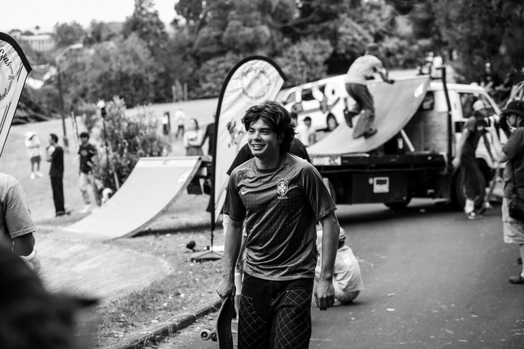 Dereck de Souza at the Tole Super Bowl 2025. Photo by Connor Hill.
