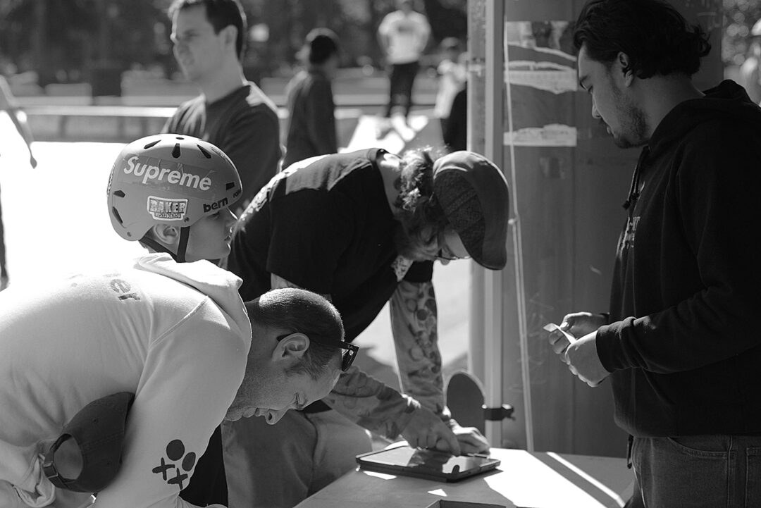 young and old signing up